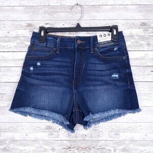 Rewash Womens Denim Sz 5/27 Mom Short Super High Rise 144A